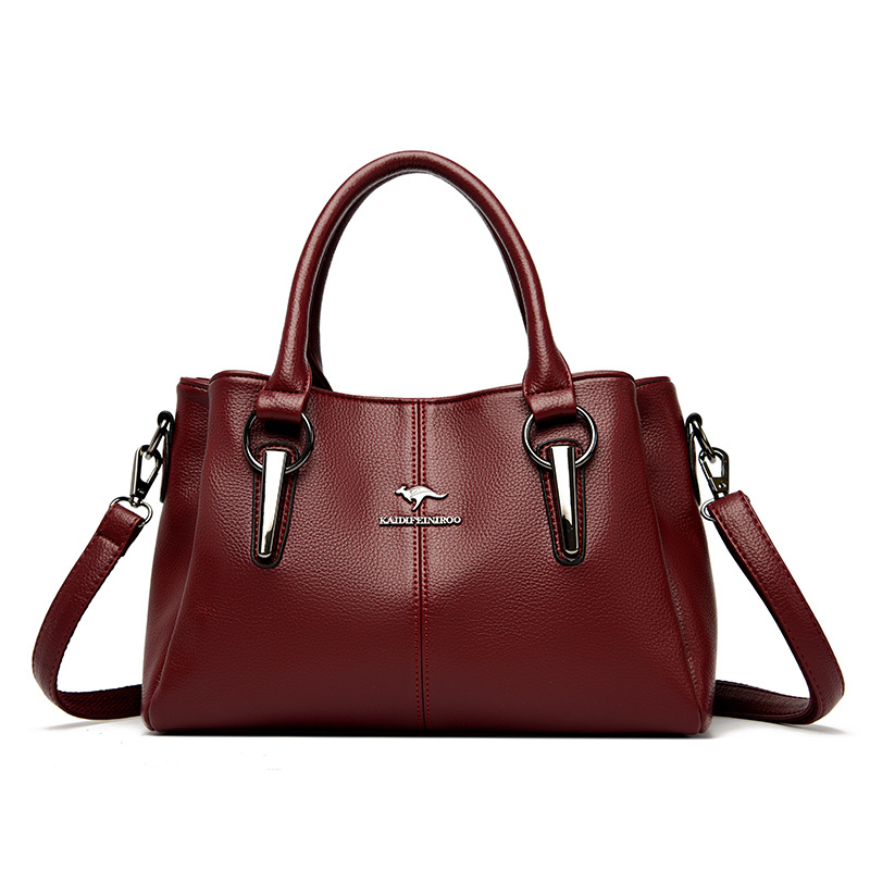 Handtasche für Damen ⎜ Geräumiges Design mit Tragegriff und Schulterriemen