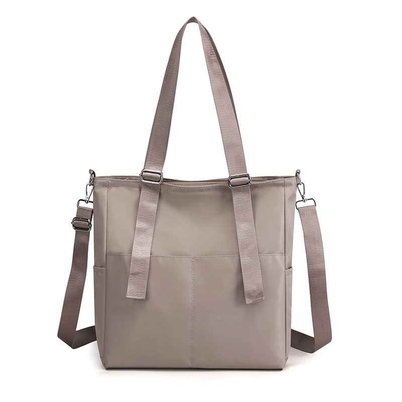 Oxford Stoff Schultertasche ⎜ Große Kapazität für Alltag und Freizeit