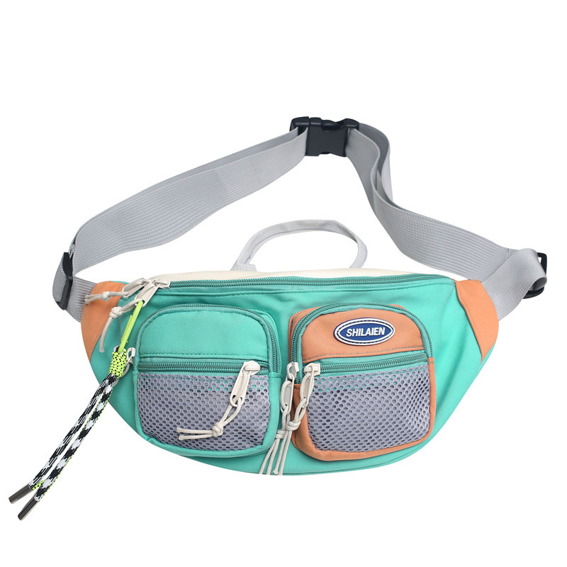 Unisex Bauchtasche ⎜ Praktische Reisetasche mit Viel Stauraum und Bequemem Schultergurt