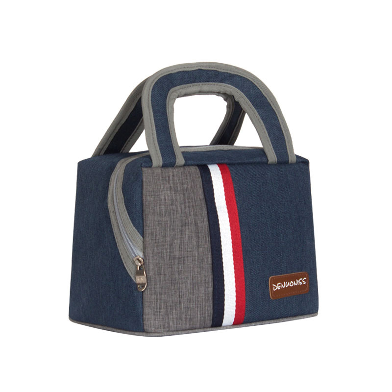 Lunchbag für Schule und Freizeit ⎜ Isolierte Tragetasche für Mahlzeiten mit praktischer Handhabung und sportlichem Design