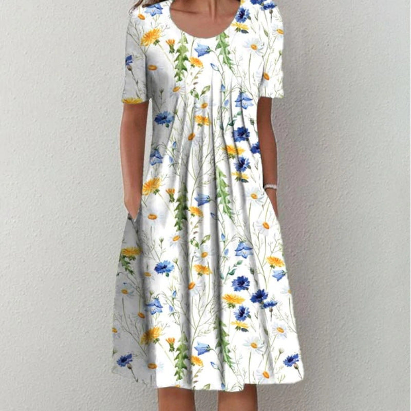 Aurora - Elegantes Baumwollkleid