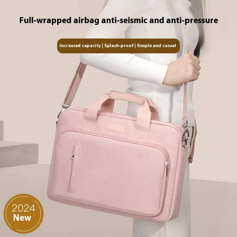 Laptop-Tasche aus Oxford-Gewebe ⎜ Robuste Aktentasche mit Großer Kapazität und Schutzfunktion