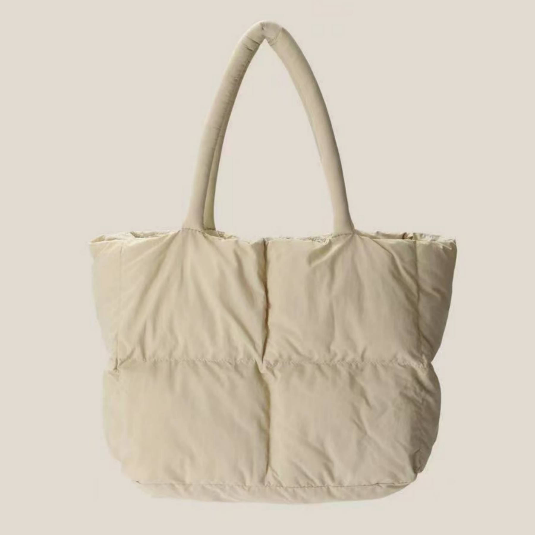 Quilted Schultertasche ⎜ Weiches, geräumiges Design mit gepolstertem Stoff für hohen Tragekomfort
