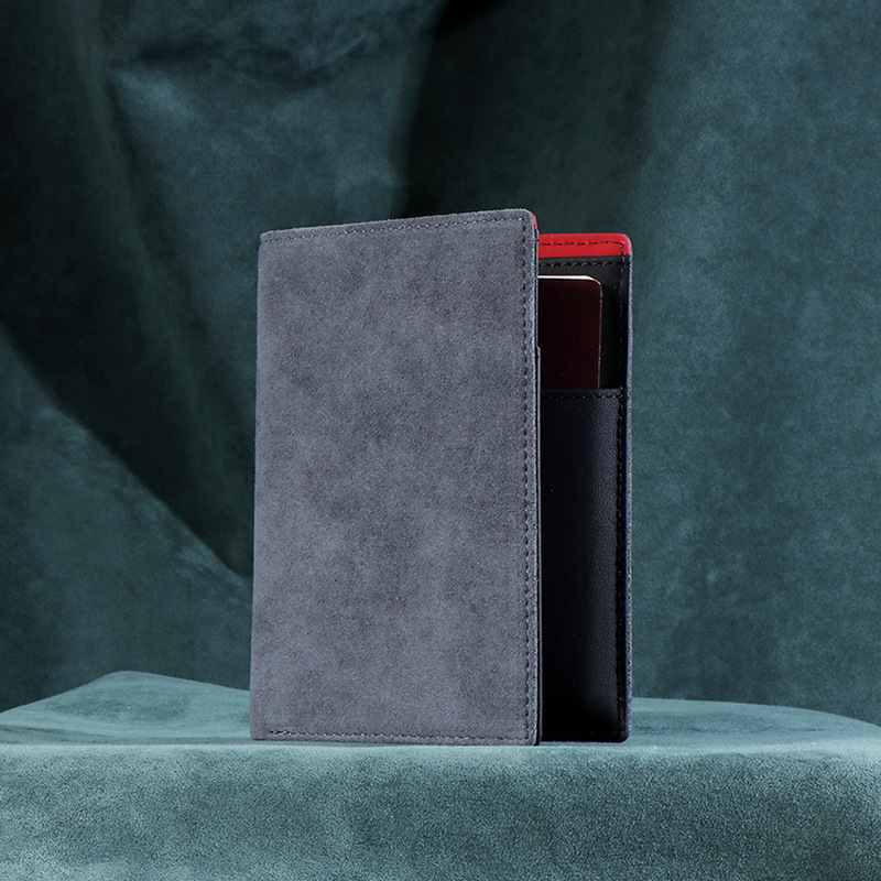 Reisepasshülle aus Leder ⎜ Eleganter Dokumentenhalter mit Kartenfächern für Reisen und Ausweise