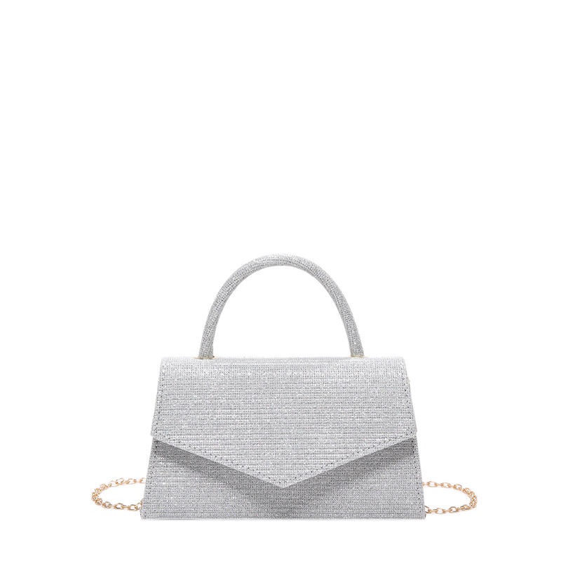 Glitzernde Handtasche für Damen ⎜ Elegante Clutch im modernen Design mit funkelnden Strasssteinen