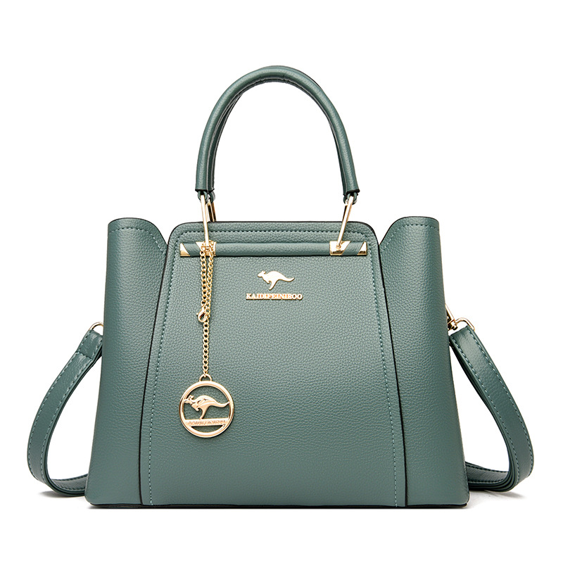 Handtasche für Damen ⎜ Schlichte Tragetasche mit großem Stauraum für Büro, Alltag und Freizeit