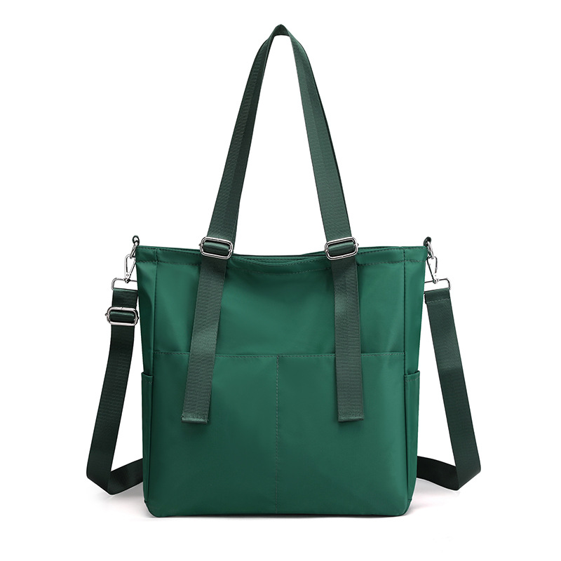 Oxford Stoff Schultertasche ⎜ Große Kapazität für Alltag und Freizeit