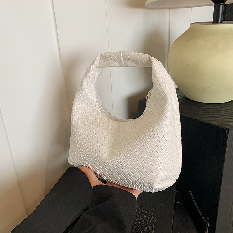 Modische Schultertasche für Damen ⎜ Stilvolle Handtasche im Modernen Schlangenleder-Look
