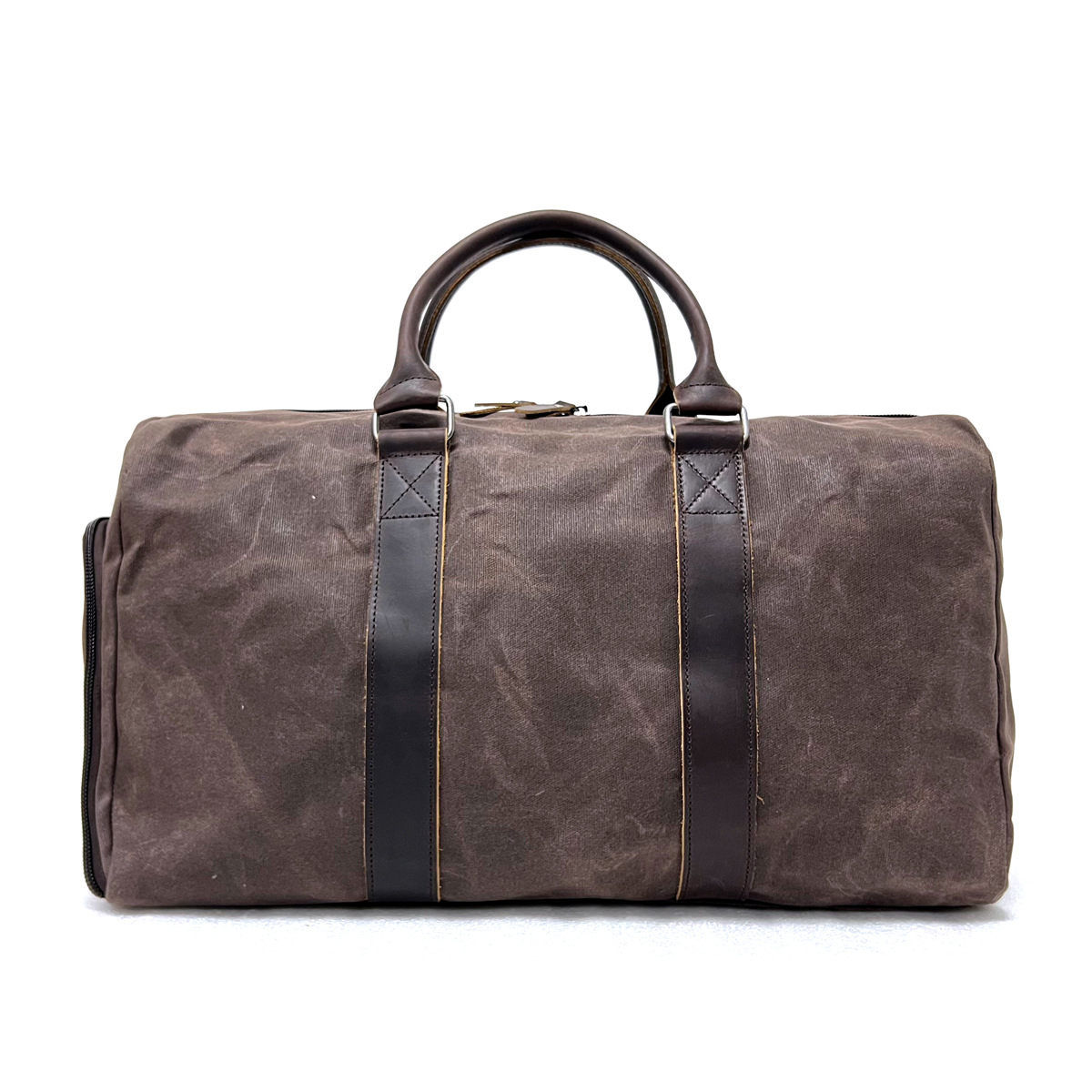 Canvas Reisetasche für Herren ⎜ Robuste Sporttasche mit großen Fächern und Tragegriffen