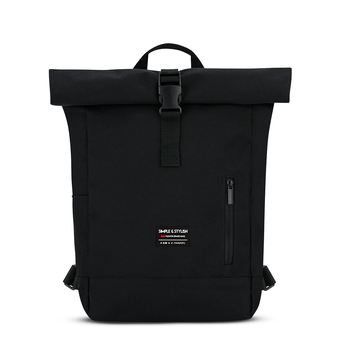 Rucksack für Damen ⎜ Stylischer Rolltop Backpack mit großer Kapazität für den Alltag