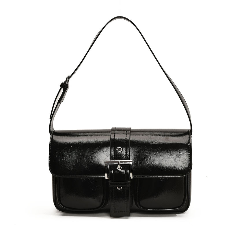 Leder Damen Schultertasche ⎜ Elegante Handtasche mit Verstellbarem Riemen und Modernem Design