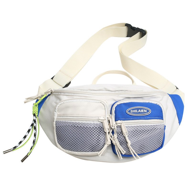 Unisex Bauchtasche ⎜ Praktische Reisetasche mit Viel Stauraum und Bequemem Schultergurt