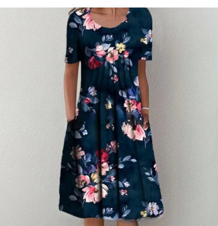 Aurora - Elegantes Baumwollkleid