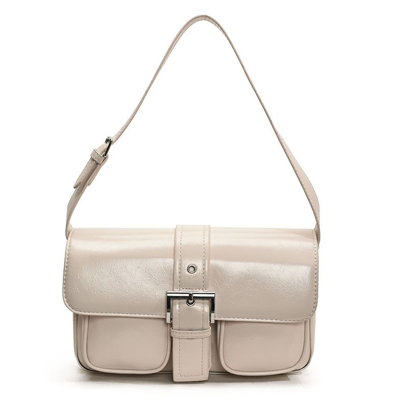 Leder Damen Schultertasche ⎜ Elegante Handtasche mit Verstellbarem Riemen und Modernem Design