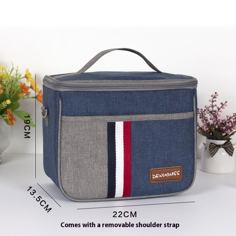 Lunchbag für Schule und Freizeit ⎜ Isolierte Tragetasche für Mahlzeiten mit praktischer Handhabung und sportlichem Design