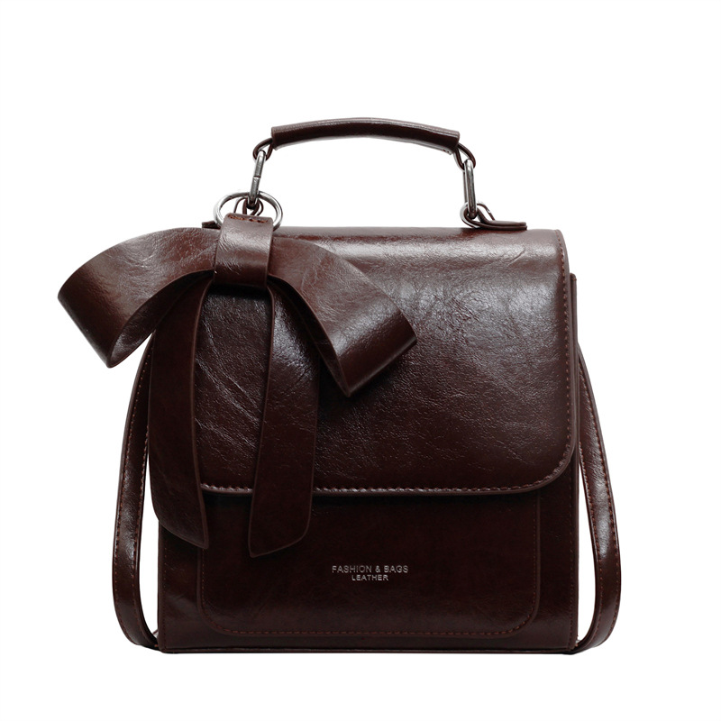 Moderne Umhängetasche für Damen ⎜ Elegante Tasche mit Schleifen-Design und praktischem Tragegriff