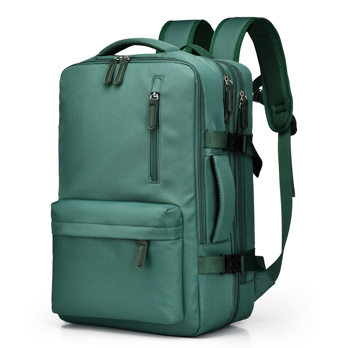 Erweiterbarer Rucksack für Damen und Herren ⎜ Vielseitiger Backpack im modernen Design für Alltag und Reisen