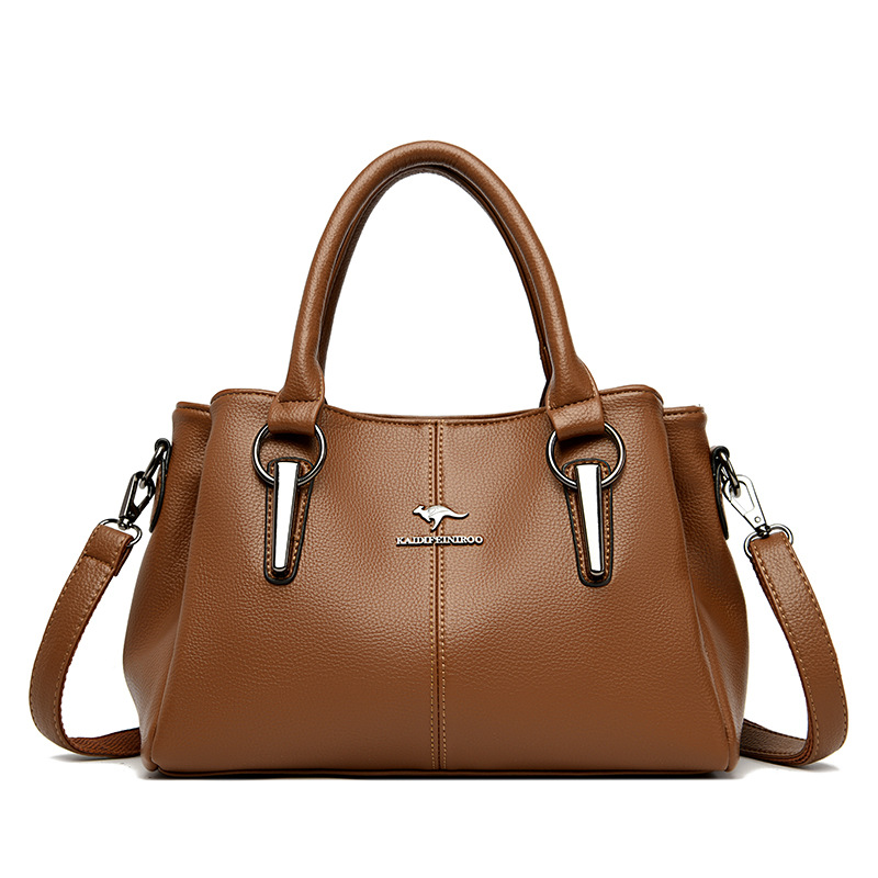 Handtasche für Damen ⎜ Geräumiges Design mit Tragegriff und Schulterriemen
