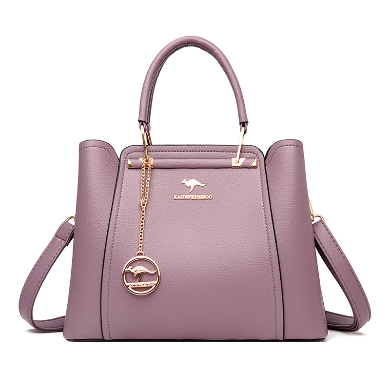 Handtasche für Damen ⎜ Schlichte Tragetasche mit großem Stauraum für Büro, Alltag und Freizeit