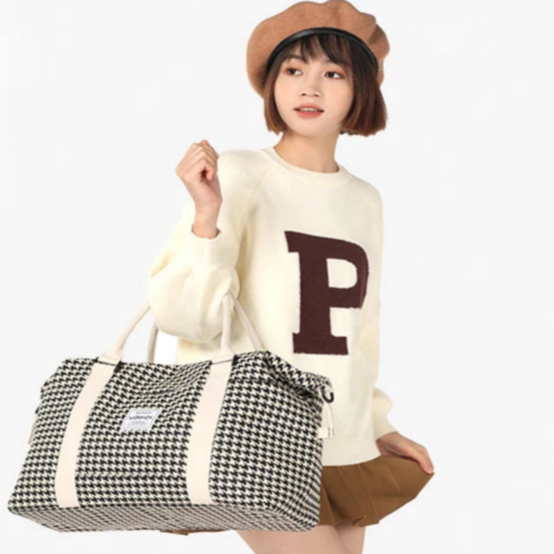 Reisetasche für Damen ⎜ Große Tragetasche mit viel Stauraum für Kurztrips und Wochenendausflüge