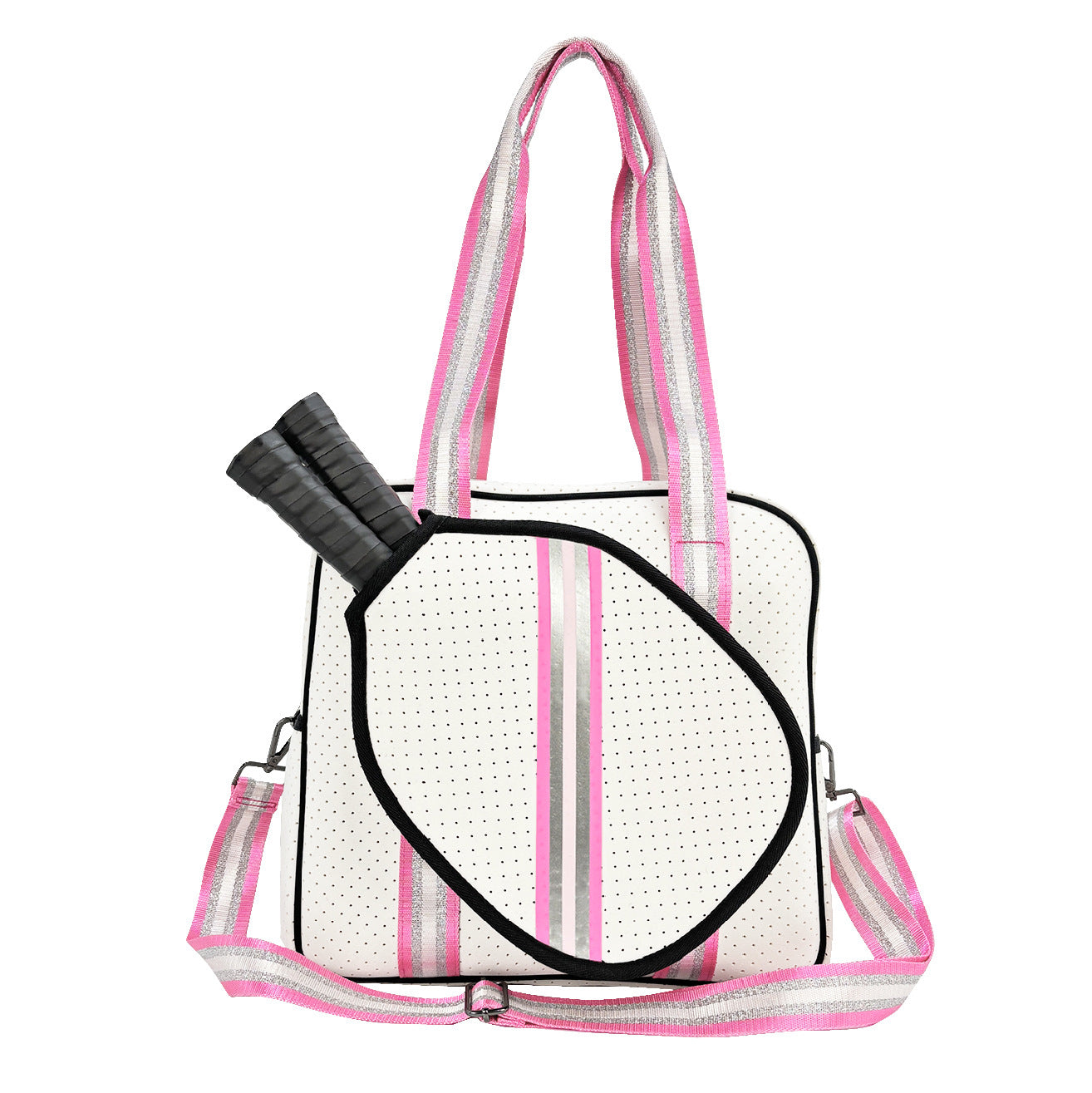 Tennistasche mit Schlägerfach ⎜ Strapazierfähige Outdoor Umhängetasche aus Neopren für bequemen Transport