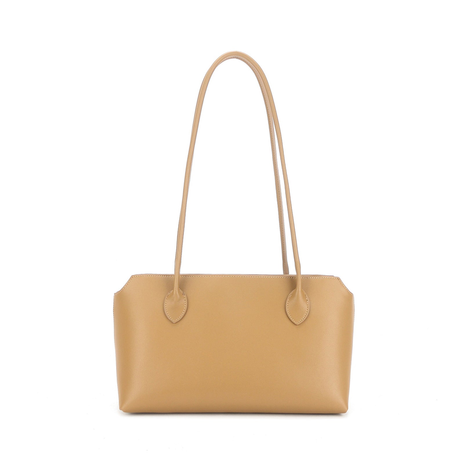 Shopper Tasche für Damen ⎜ Große Tragetasche aus Leder mit langen Henkeln für Arbeit, Uni und Alltag