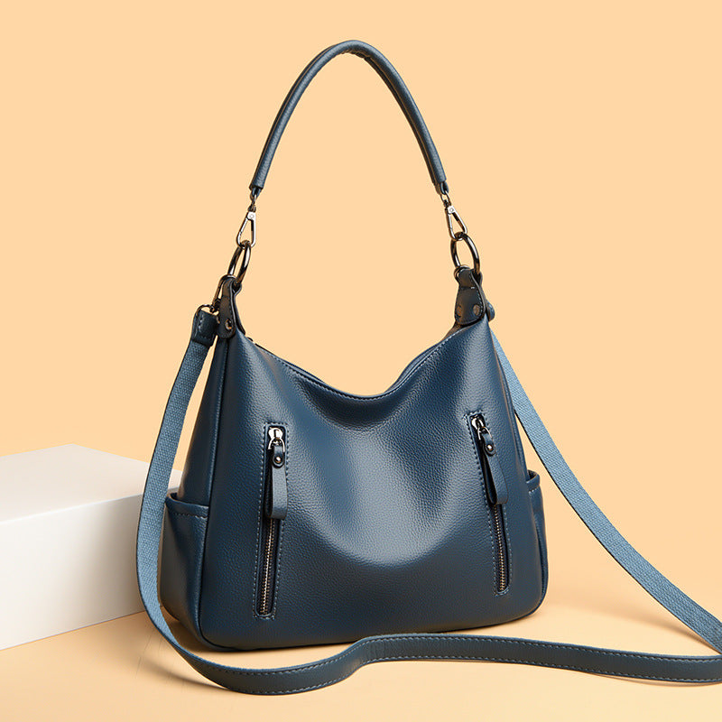 Damen Umhängetasche ⎜ Modische Alltags Tasche mit Viel Stauraum und Vielseitigem Trageriemen