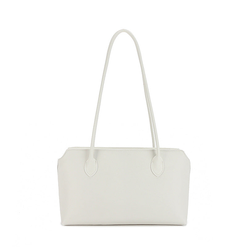 Shopper Tasche für Damen ⎜ Große Tragetasche aus Leder mit langen Henkeln für Arbeit, Uni und Alltag