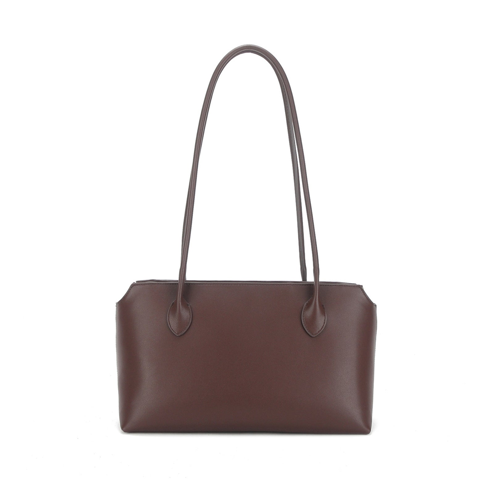 Shopper Tasche für Damen ⎜ Große Tragetasche aus Leder mit langen Henkeln für Arbeit, Uni und Alltag