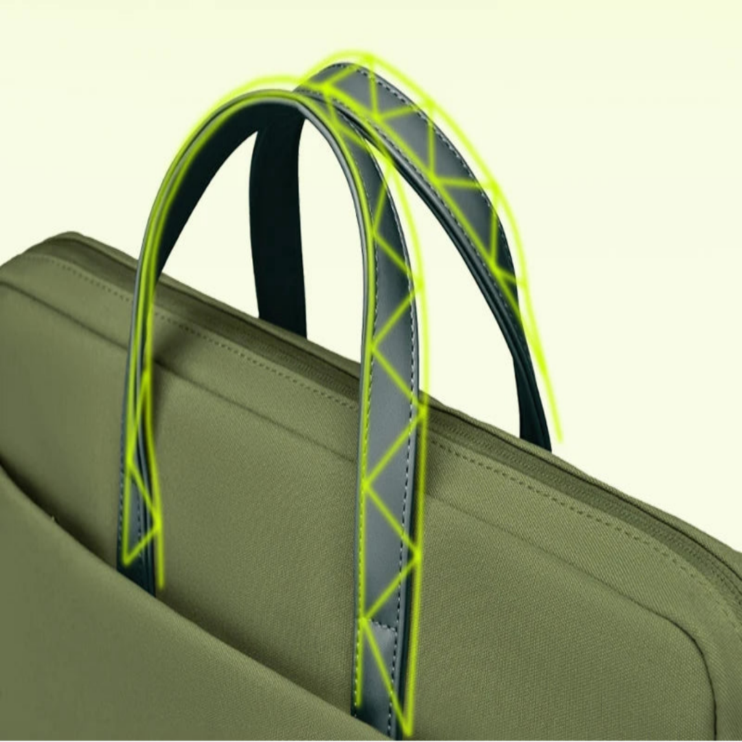 Laptoptasche für Schule und Büro ⎜ Leichte Umhängetasche mit Tragegriff für Studenten und Berufspendler