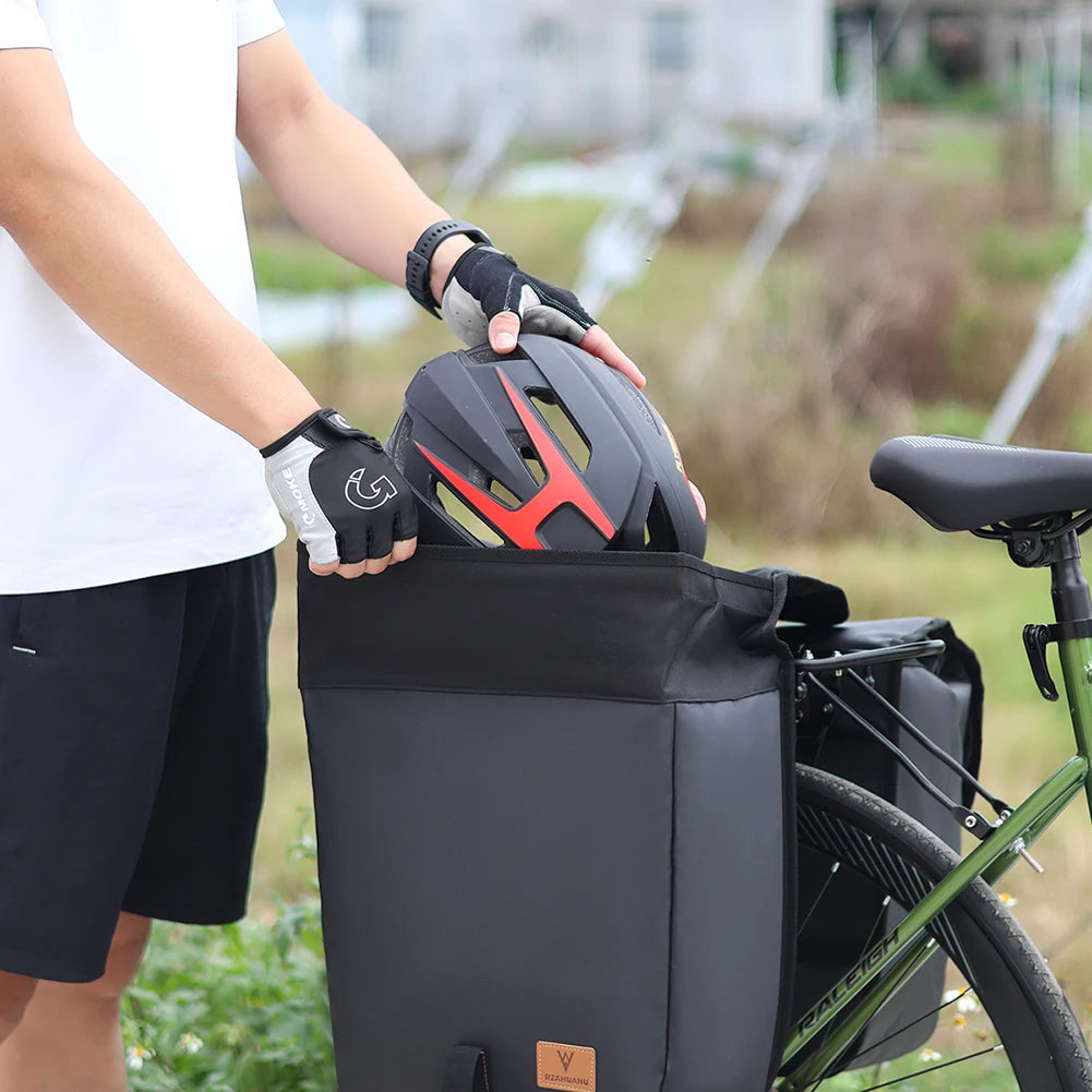 Fahrradtasche für Damen ⎜ Große Packtasche mit Wasserdichtem Design und Praktischen Verschlüssen