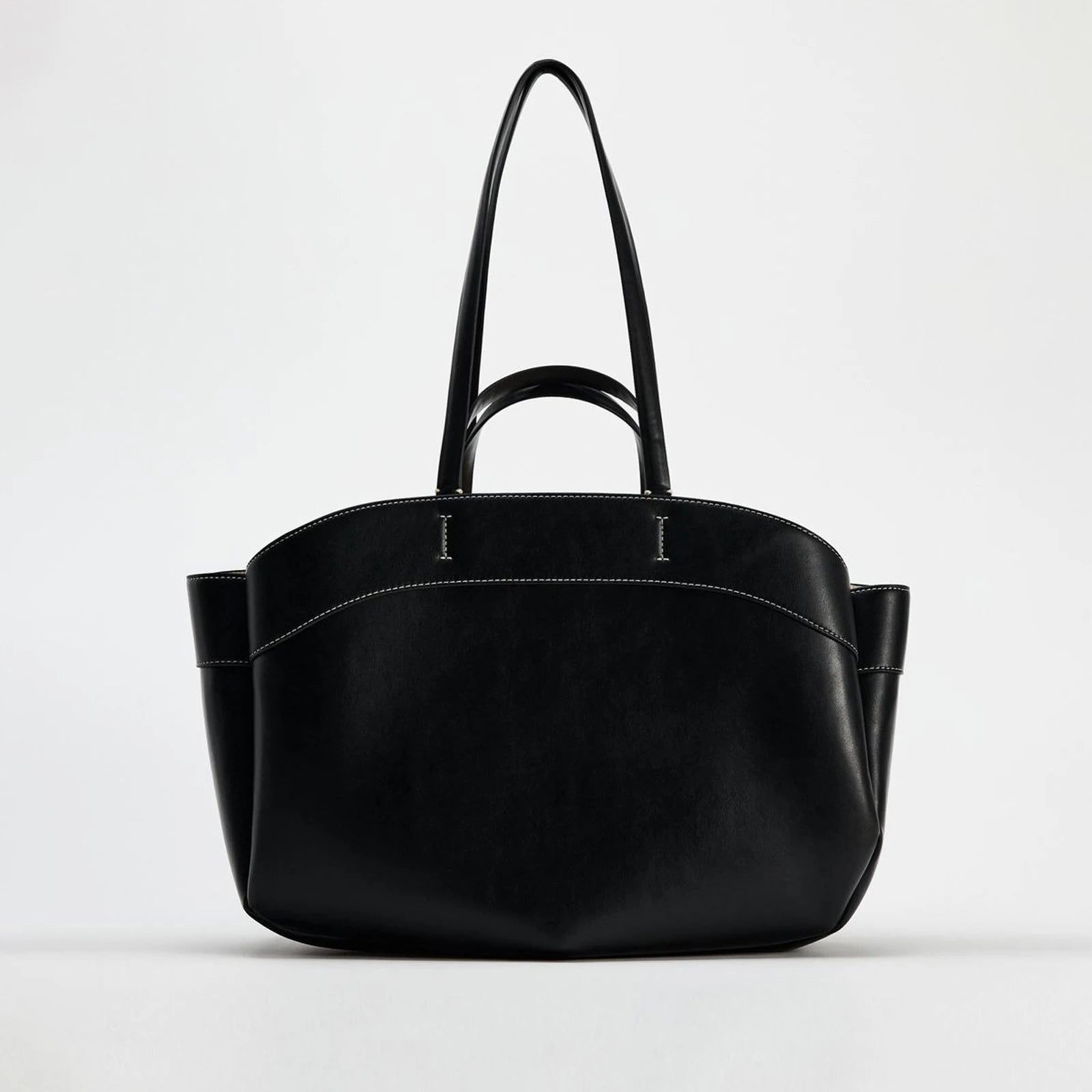 Shopper Tasche für Damen ⎜ Große Tragetasche mit Doppelhenkeln für Arbeit, Alltag und Einkauf