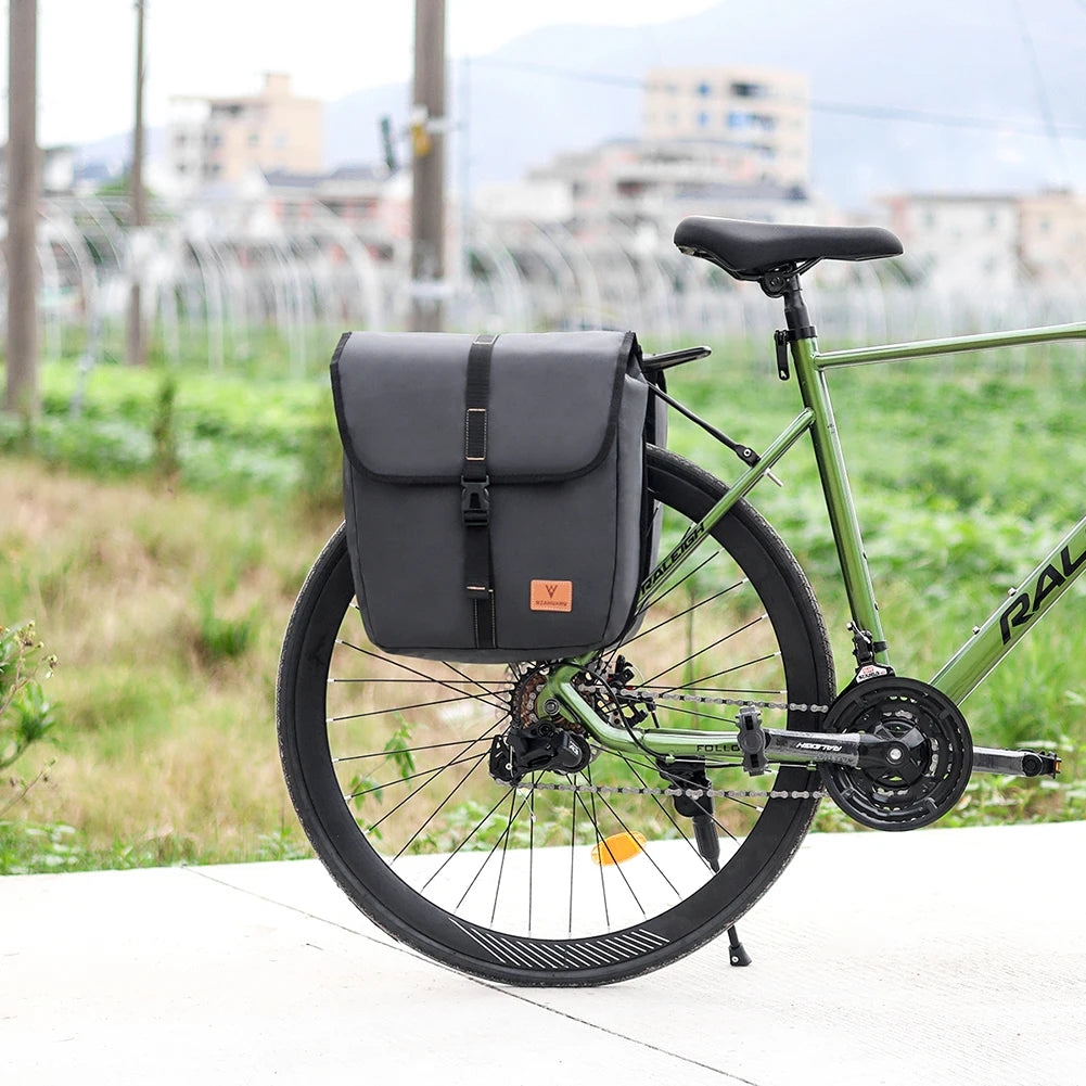 Fahrradtasche für Damen ⎜ Große Packtasche mit Wasserdichtem Design und Praktischen Verschlüssen