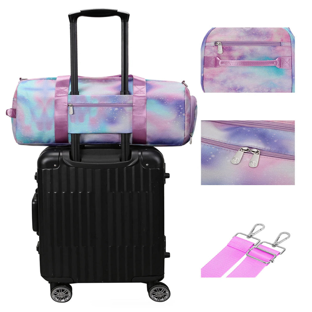Sporttasche für Damen ⎜ Wasserfeste Fitness-Tasche mit großem Stauraum für Schwimmen, Gym und Reisen