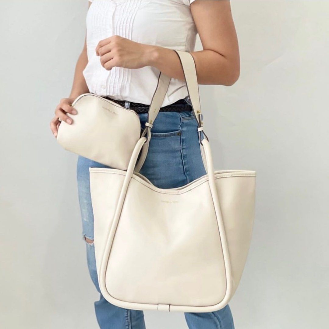 Große Schultertasche für Damen ⎜ Weiches Leder mit geräumigem Innenraum für Alltag und Reisen