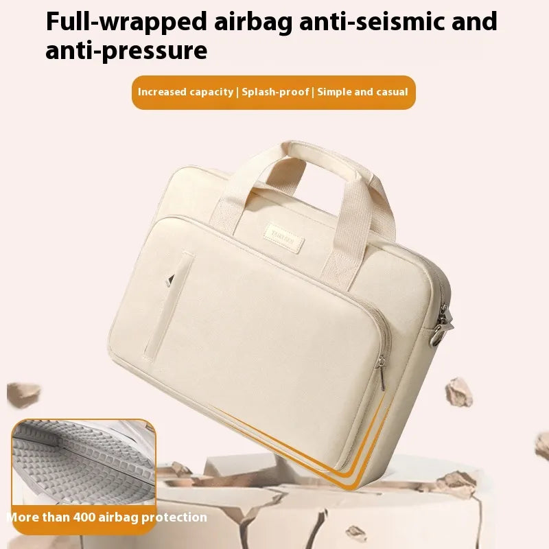 Laptop-Tasche aus Oxford-Gewebe ⎜ Robuste Aktentasche mit Großer Kapazität und Schutzfunktion
