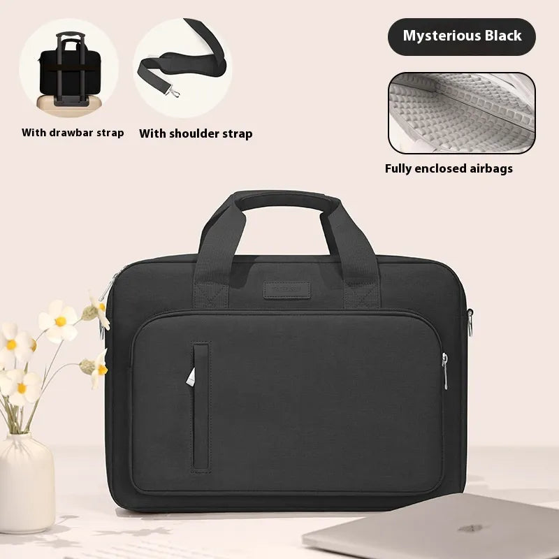 Laptop-Tasche aus Oxford-Gewebe ⎜ Robuste Aktentasche mit Großer Kapazität und Schutzfunktion