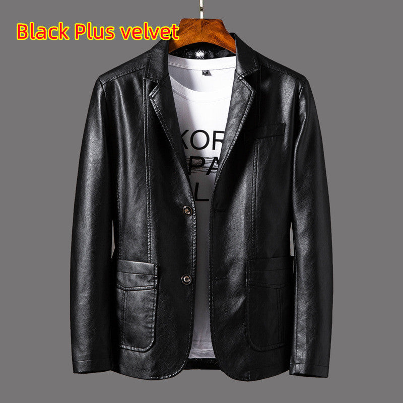 Kim - Stylische Herrenlederjacke