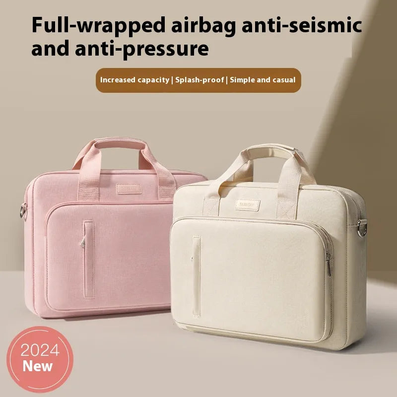 Laptop-Tasche aus Oxford-Gewebe ⎜ Robuste Aktentasche mit Großer Kapazität und Schutzfunktion