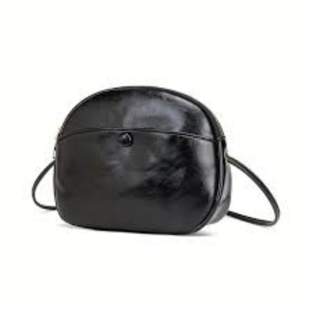 Damen Umhängetasche ⎜ Stilvolle Tasche mit Retro-Design und weichem Material für Alltag und Events