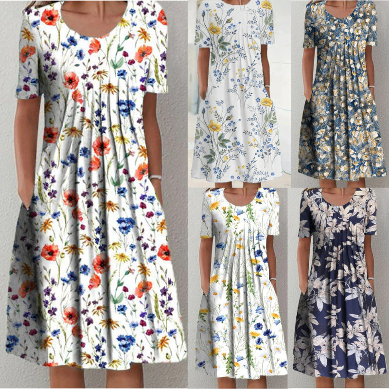 Aurora - Elegantes Baumwollkleid